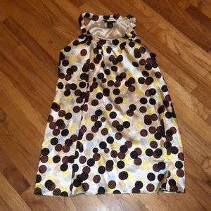 BCBG MazAzria Polka Dotted Shot Dress/Long Shirt